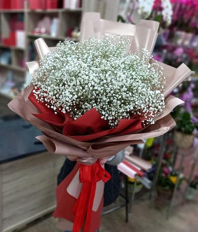 Букет цветов из: Гипсофила в Ачи-су