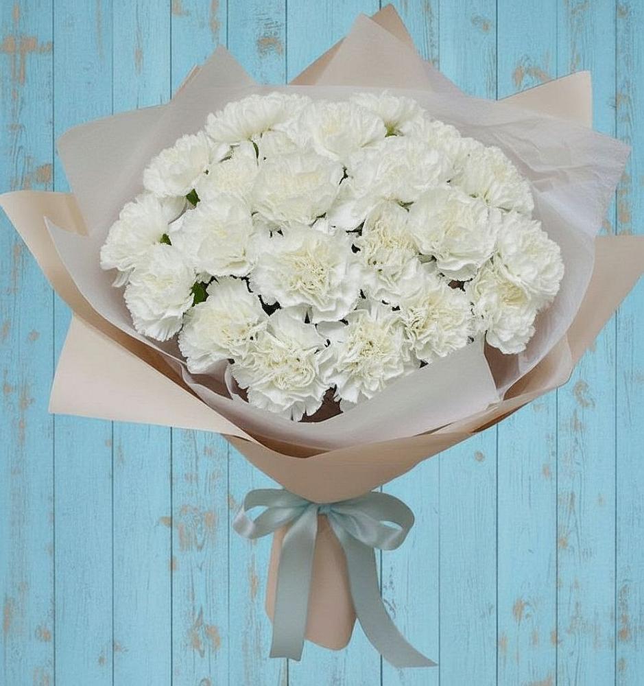 Букет цветов из: Гвоздики в Ачи-су