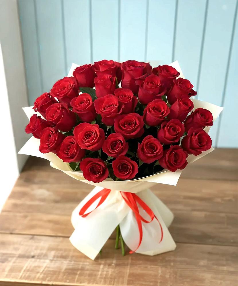 Букет 29 Красных роз в Ачи-су