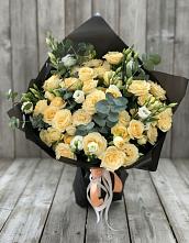 Букет цветов из:  Розы и Лизиантусы в Ачи-су