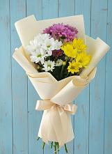 Букет цветов из:  Хризантемы #REPLACE_PRED# Ачи-су