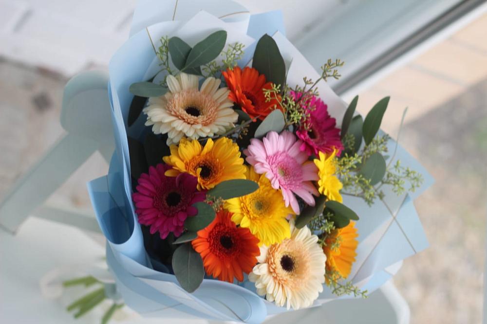 Букет цветов из: Герберы в Ачи-су