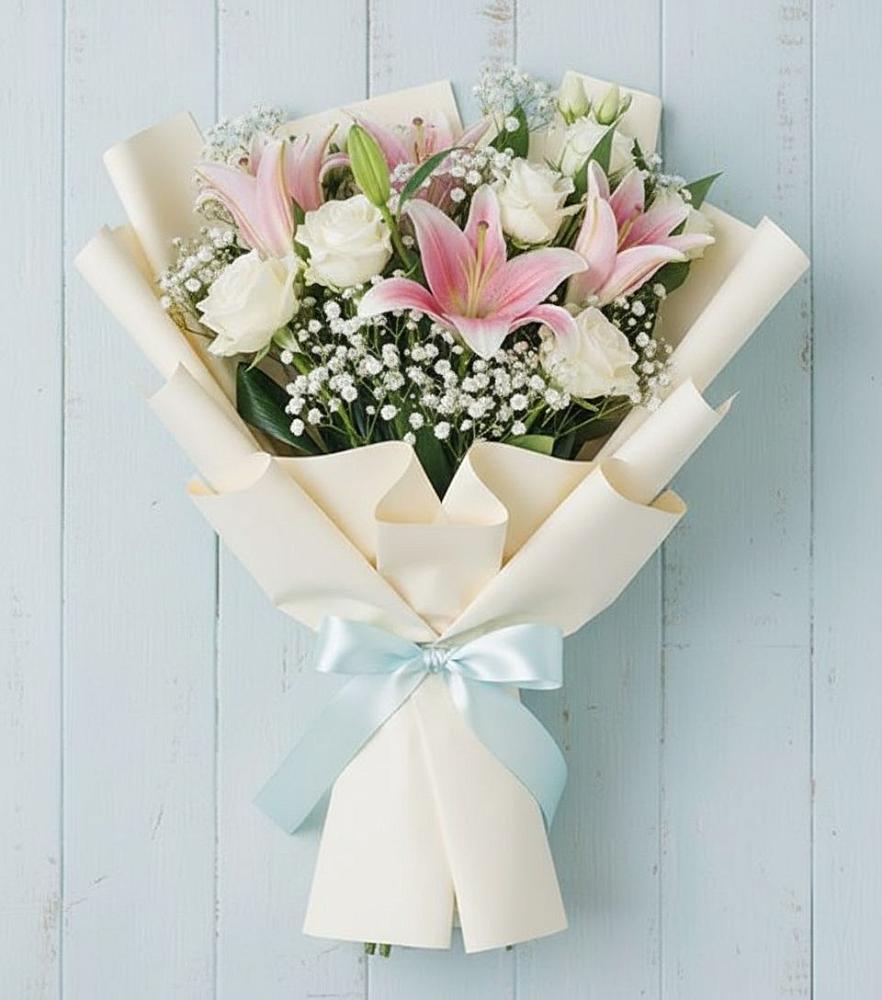 Букет цветов из: Лилии в Ачи-су