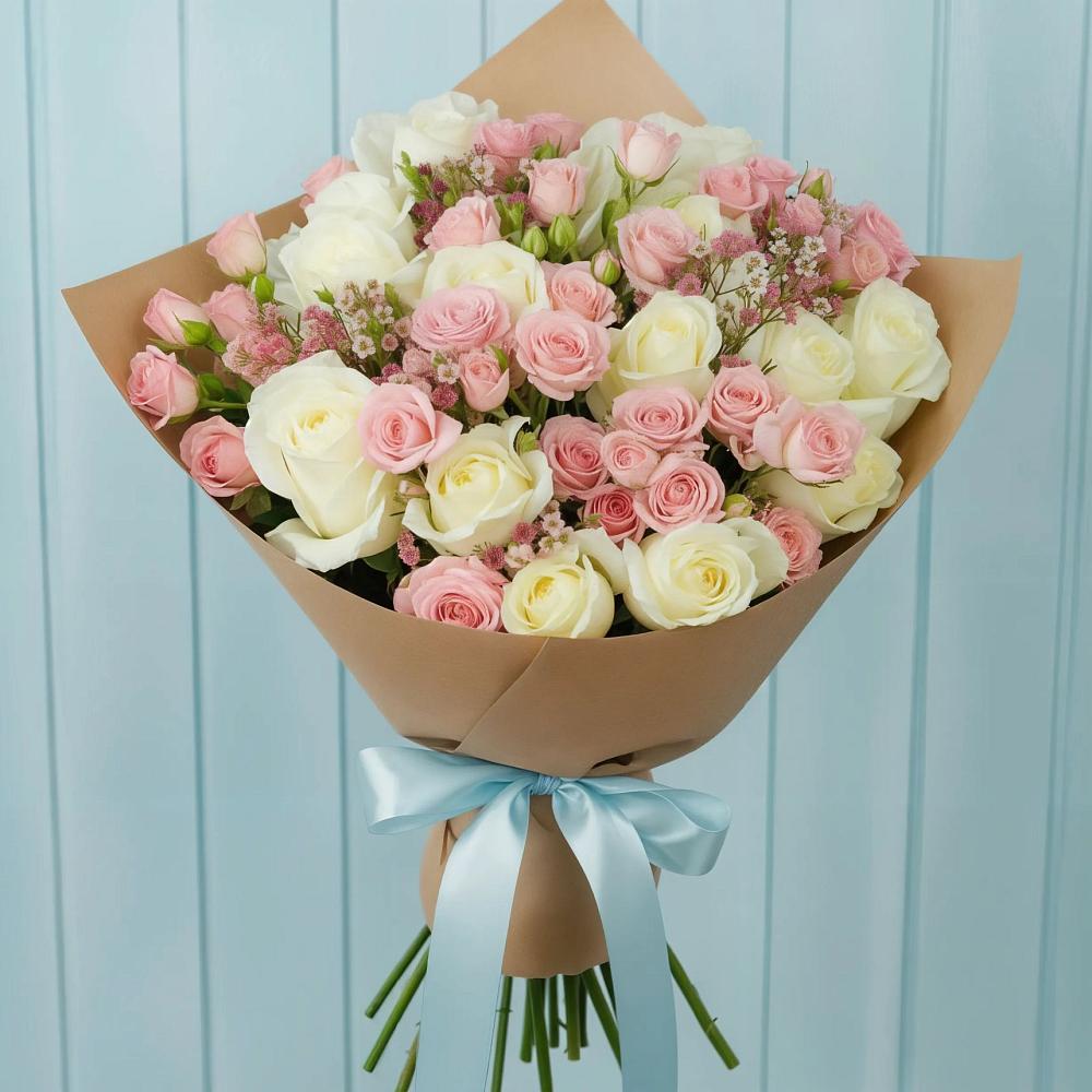 Букет цветов из: Розы в Ачи-су