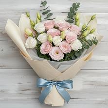 Букет цветов из:  Лизиантусы в Ачи-су