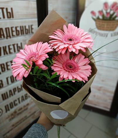 Букет цветов из: Герберы в Ачи-су