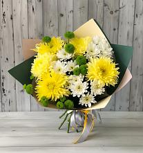 Букет цветов из:  Хризантемы #REPLACE_PRED# Ачи-су