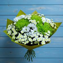 Букет цветов из:  Хризантемы #REPLACE_PRED# Ачи-су