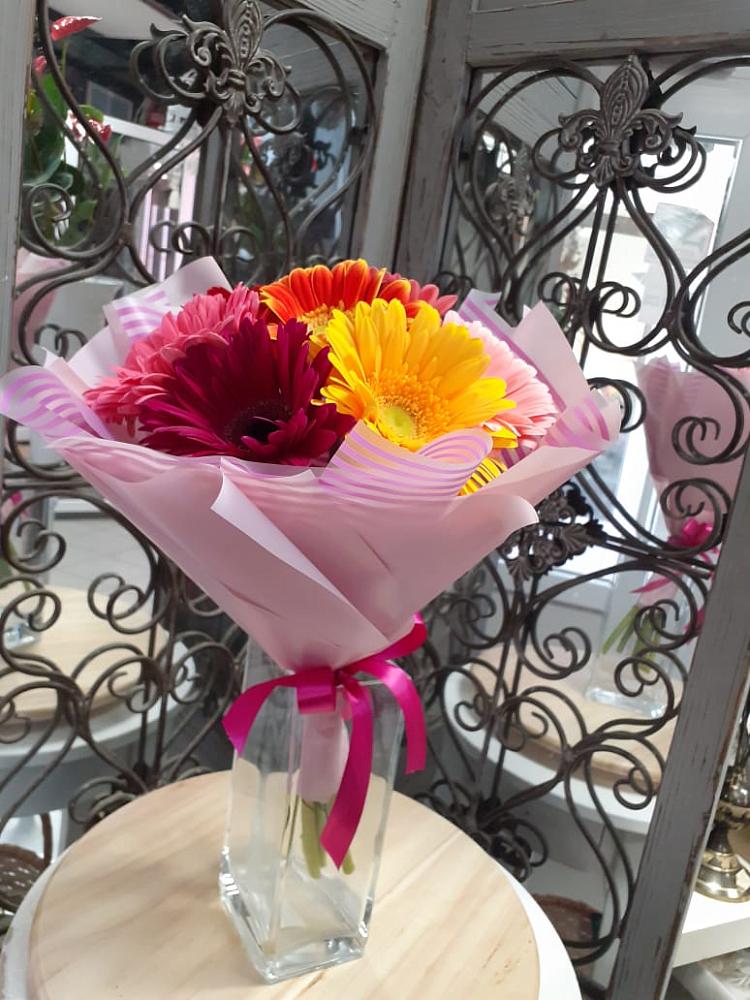 Букет цветов из: Герберы в Ачи-су