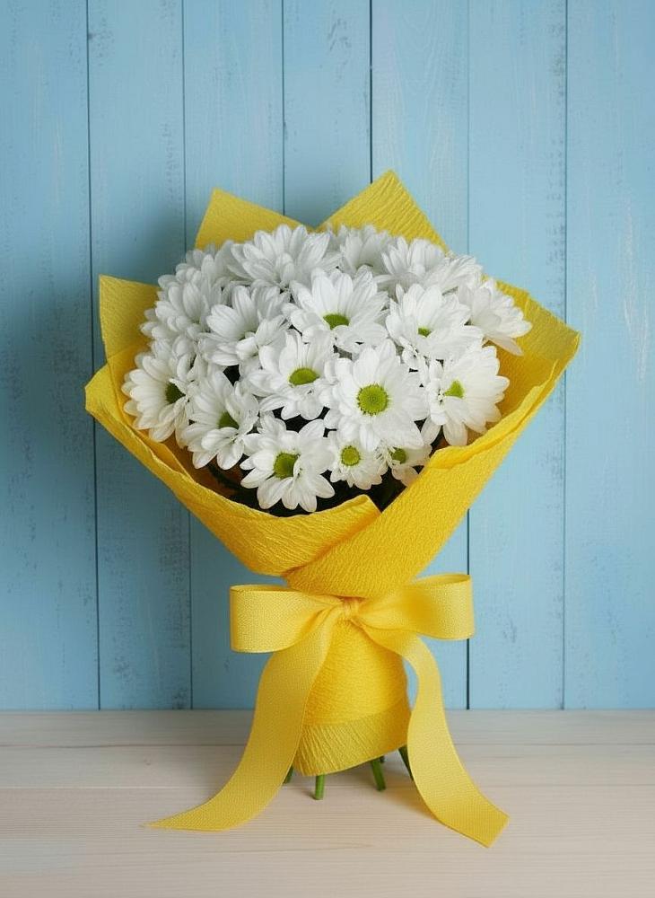 Букет цветов из: Хризантемы в Ачи-су
