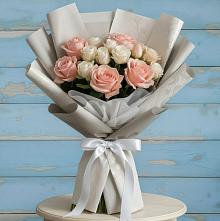 Букет цветов из:  Розы #REPLACE_PRED# Ачи-су