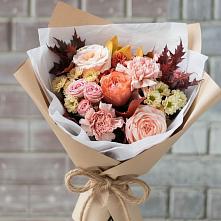 Букет цветов из:  Гвоздики, Хризантемы и Розы #REPLACE_PRED# Ачи-су