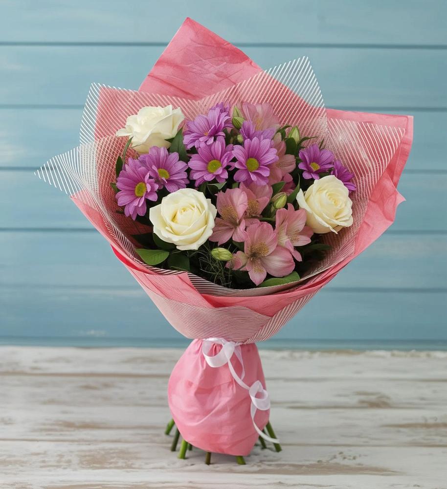 Букет цветов из: Герберы в Ачи-су