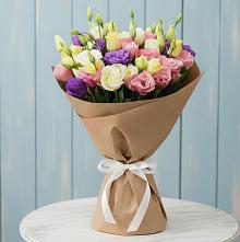 Букет цветов из:  Лизиантусы #REPLACE_PRED# Ачи-су